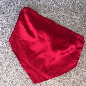 Red bandana top